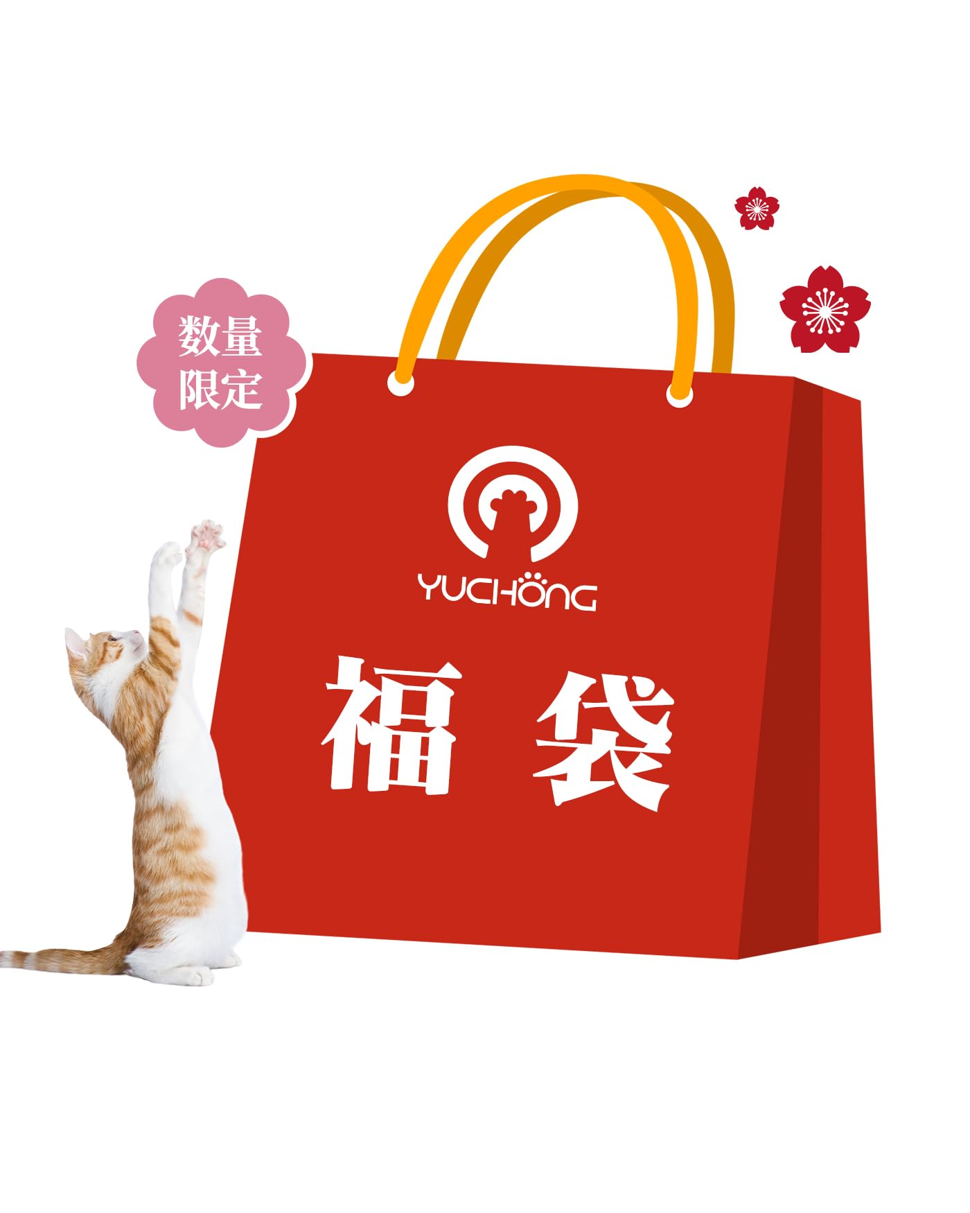 猫ちゃん福袋4 Amazon | YUCHONG 福袋 2026 猫用 4点 セット キャットタワー 爪研ぎ